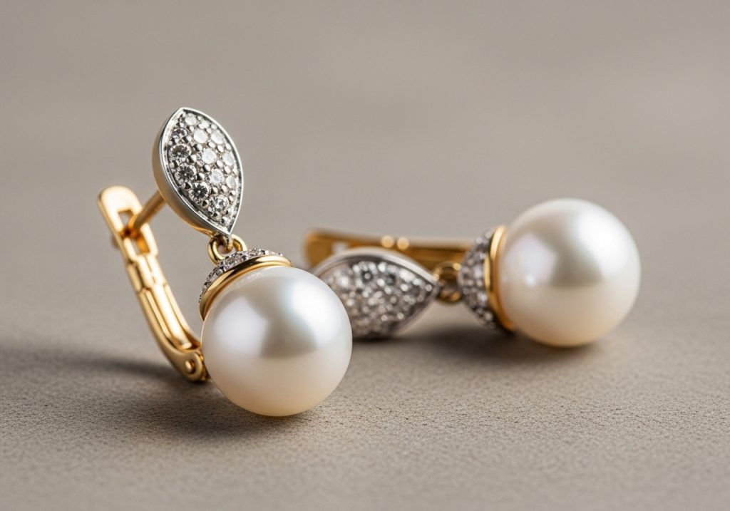 Exklusiver Perlenschmuck von lesfacettes.de - Perlenohrringe für Damen in meisterhafter Handarbeit