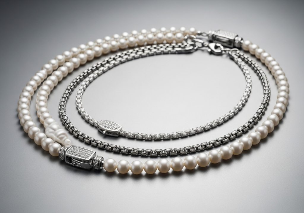 Exklusiver Perlenschmuck von lesfacettes.de - Exklusive Perlenketten für Damen in meisterhafter Handarbeit