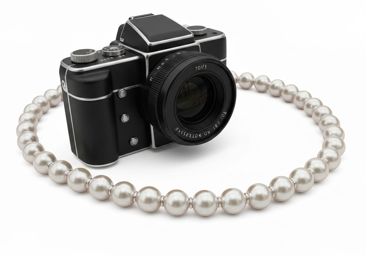 Detailaufnahme des Perlenkette für Männer richtig stylen im Berliner Atelier von Juwelier lesfacettes.de