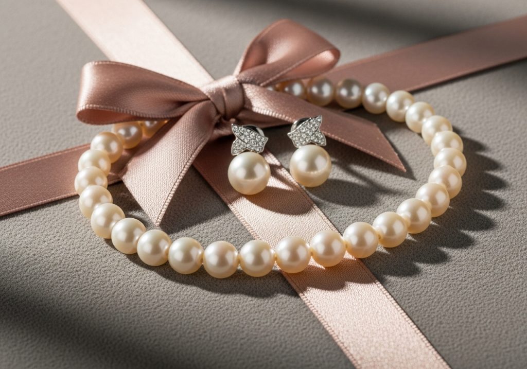 Exklusiver Perlenschmuck von lesfacettes.de - Perlenschmuck als Geschenk in meisterhafter Handarbeit