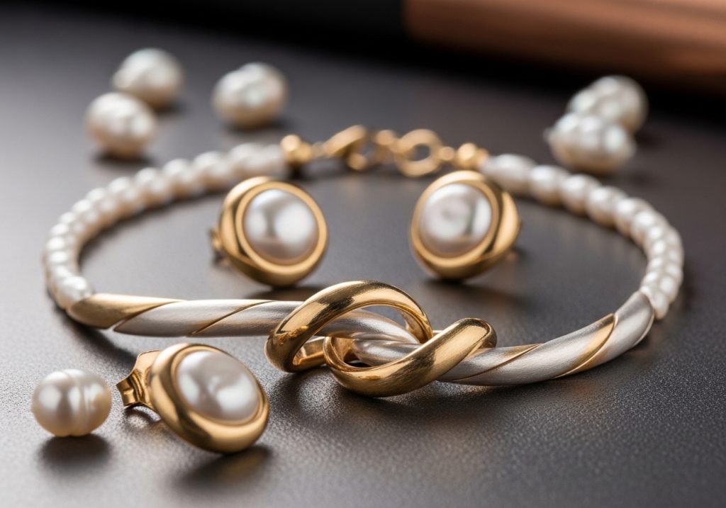 Exklusiver Perlenschmuck von lesfacettes.de - Keshi-Perlen in meisterhafter Handarbeit