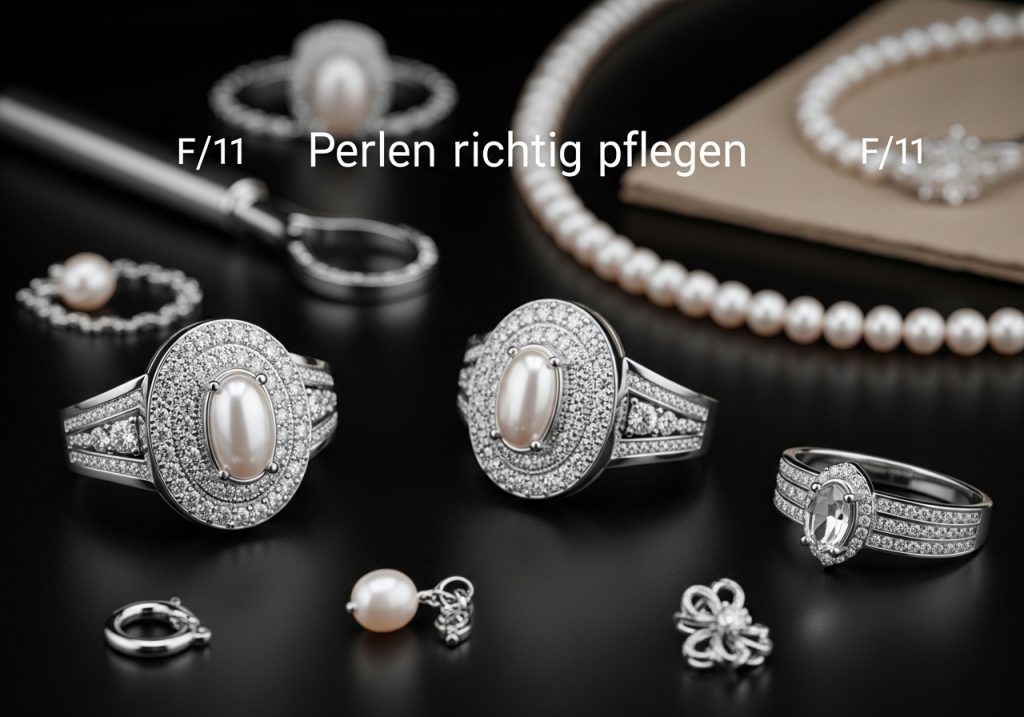 Exklusiver Perlenschmuck von lesfacettes.de - Perlen richtig pflegen in meisterhafter Handarbeit