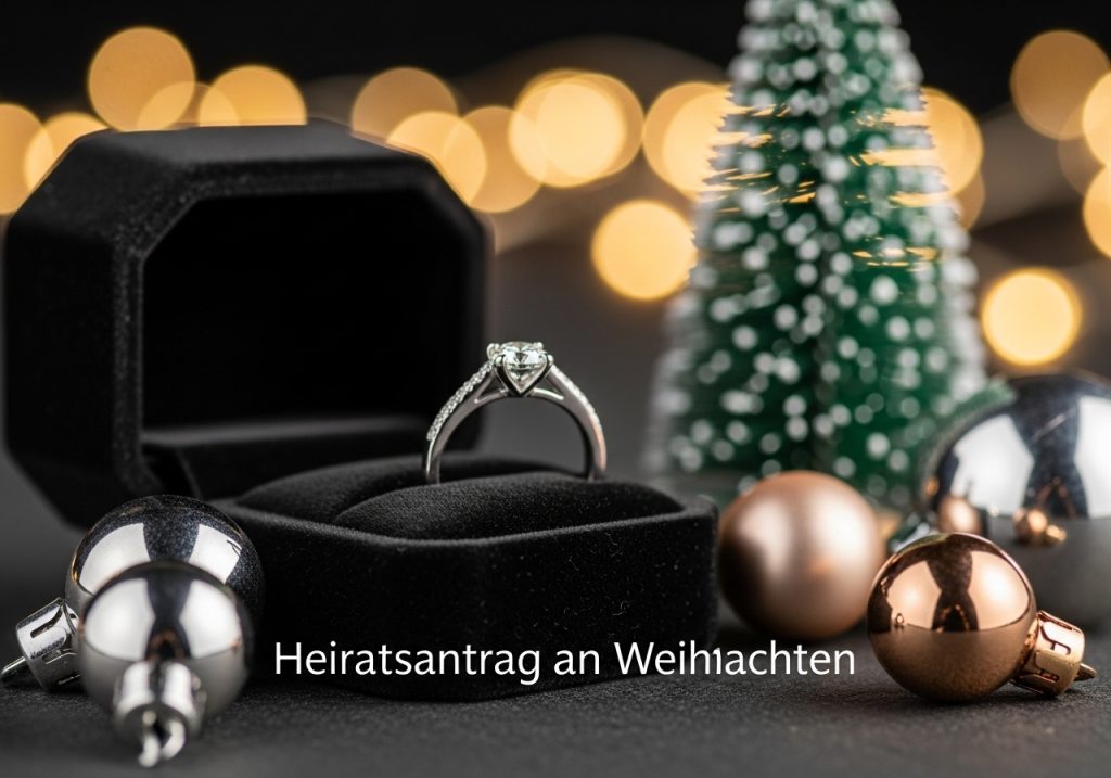 Exklusiver Perlenschmuck von lesfacettes.de - Heiratsantrag an Weihnachten in meisterhafter Handarbeit