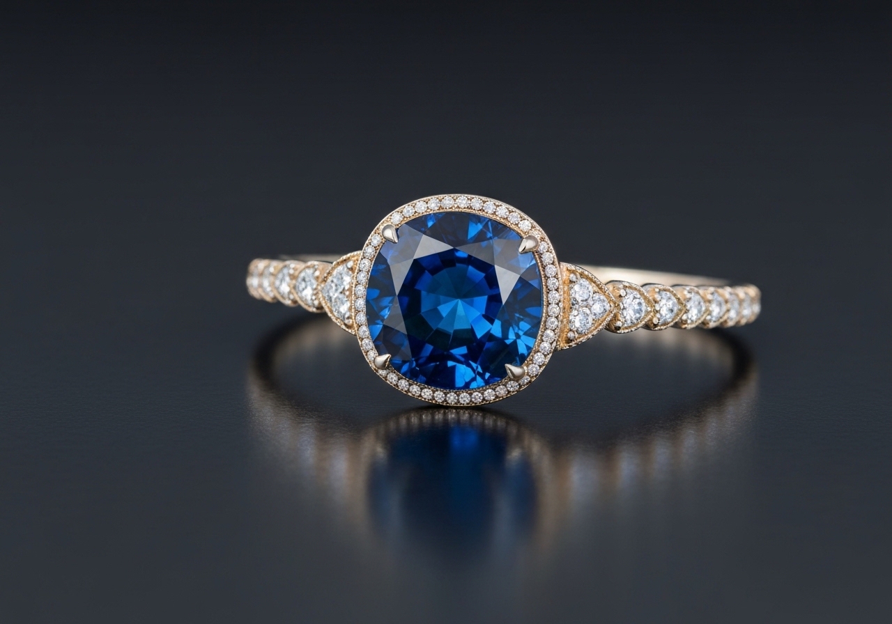 Detailaufnahme des hochwertige Halskette mit Opal im Berliner Atelier von Juwelier lesfacettes.de